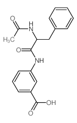 Benzoic acid,3-[[2-(acetylamino)-1-oxo-3-phenylpropyl]amino]- picture