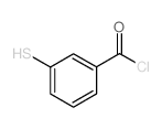 Benzoyl chloride, 3-mercapto- (9CI) structure