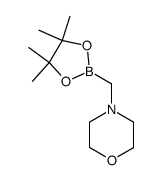 4-[(Tetramethyl-1,3,2-dioxaborolan-2-yl)Methyl]Morpholine结构式
