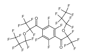 1,4-{c3f7ocf(cf3)c(o)}2-c6f4 Structure