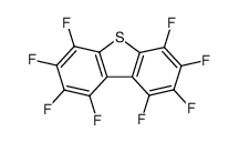 1,2,3,4,6,7,8,9-Octafluorodibenzothiophene Structure