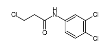 3-CHLORO-N-(3,4-DICHLORO-PHENYL)-PROPIONAMIDE structure