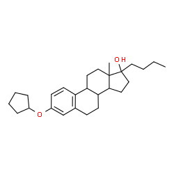 17 alpha-n-butylestradiol-3-cyclopentyl ether picture