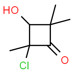 Cyclobutanone,2-chloro-3-hydroxy-2,4,4-trimethyl- picture