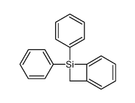 2,3-benzo-1,1-diphenyl-1-sila-2-cyclobutene结构式