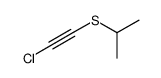 2-(2-chloroethynylsulfanyl)propane Structure