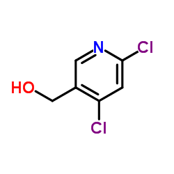 4,6-DICHLOROPYRIDINE-3-METHANOL structure
