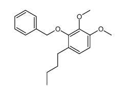 1-(2,3,4-trimethoxyphenyl)butane Structure