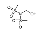 N-(hydroxymethyl)-N-methylsulfonylmethanesulfonamide Structure