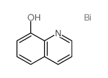 8-Quinolinol,bismuth(3+) salt (3:1) structure