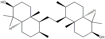 8,14-Secogammacerane-3β,21α-diol结构式