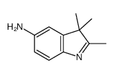 5-AMINO-2,3,3-TRIMETHYL-3H-INDOLE Structure