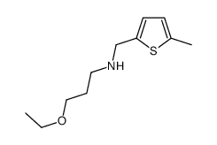 2-Thiophenemethanamine,N-(3-ethoxypropyl)-5-methyl-(9CI) structure