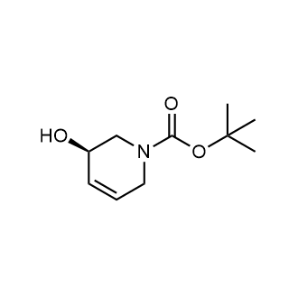 Tert-butyl (R)-3-hydroxy-3,6-dihydropyridine-1(2H)-carboxylate Structure