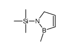 trimethyl-(2-methyl-5H-azaborol-1-yl)silane结构式