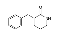 3-phenylmethyl-2-piperidinone Structure