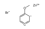 bromozinc(1+),methoxybenzene结构式