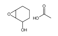 acetic acid,7-oxabicyclo[4.1.0]heptan-5-ol结构式