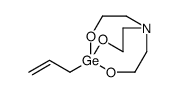 5-prop-2-enyl-4,6,11-trioxa-1-aza-5-germabicyclo[3.3.3]undecane Structure