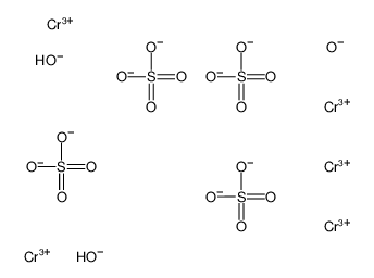 pentachromium dihydroxide pentasulphate结构式
