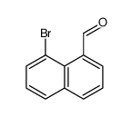 8-Bromonaphthalene-1-carboxaldehyde structure