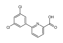 6-(3,5-dichlorophenyl)pyridine-2-carboxylic acid结构式