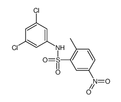 N-(3,5-dichlorophenyl)-2-methyl-5-nitrobenzenesulfonamide Structure
