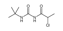 Propanamide, 2-chloro-N-[[(1,1-dimethylethyl)amino]carbonyl] Structure