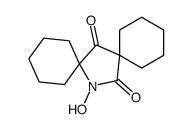 14-hydroxy-14-azadispiro[5.1.58.26]pentadecane-7,15-dione结构式