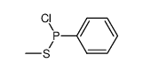 Phenyl-methylthio-chlorphosphan结构式