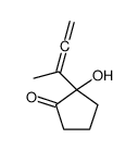 2-buta-2,3-dien-2-yl-2-hydroxycyclopentan-1-one Structure