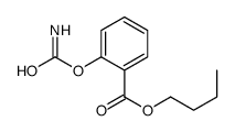 butyl 2-carbamoyloxybenzoate结构式