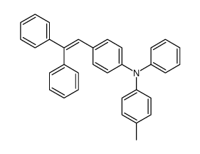 N-[4-(2,2-diphenylethenyl)phenyl]-4-methyl-N-phenylaniline结构式