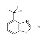 2-溴-4-(三氟甲基)苯并[d]噻唑结构式