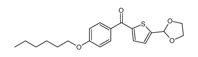 5-(1,3-DIOXOLAN-2-YL)-2-(4-HEXYLOXYBENZOYL)THIOPHENE picture