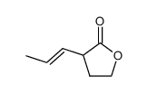 3-(1-Propenyl)-tetrahydro-2-furanone Structure