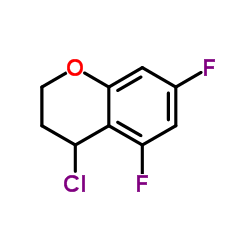 4-Chloro-5,7-difluorochromane Structure