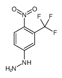 Hydrazine, [4-nitro-3-(trifluoromethyl)phenyl]结构式