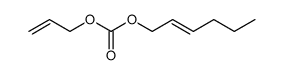 allyl hex-2-en-1-yl carbonate结构式
