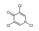 1,3,5-trichloropyridin-4-one结构式