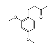 4-(2,4-dimethoxyphenyl)butan-2-one结构式