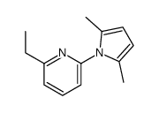 2-(2,5-dimethylpyrrol-1-yl)-6-ethylpyridine Structure