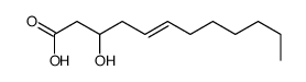 3-hydroxydodec-5-enoic acid结构式