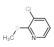 2-Methylthio-3-chloropyridine structure