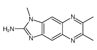 1,6,7-三甲基-1H-咪唑并[4,5-g]喹喔啉-2-胺-d3结构式