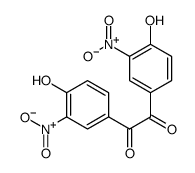 1,2-bis(4-hydroxy-3-nitrophenyl)ethane-1,2-dione Structure