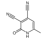 6-methyl-2-oxo-1H-pyridine-3,4-dicarbonitrile结构式