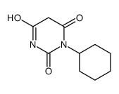 1-cyclohexyl-1,3-diazinane-2,4,6-trione Structure