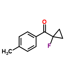 Methanone, (1-fluorocyclopropyl)(4-methylphenyl)- (9CI)结构式