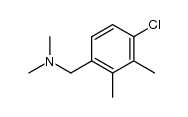 Dimethyl-[4-chlor-2,3-dimethyl-benzyl]-amin结构式